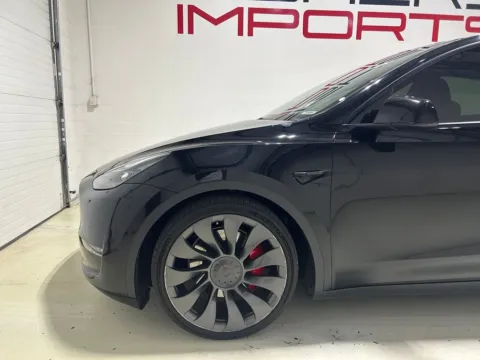 Another view of 2022 Tesla Model Y Performance for sale in Fishers, IN at Fishers Imports - North East