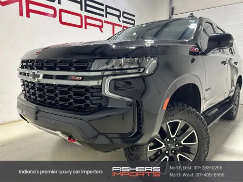 Black 2022 Chevrolet Tahoe Z71 for sale in Fishers, IN