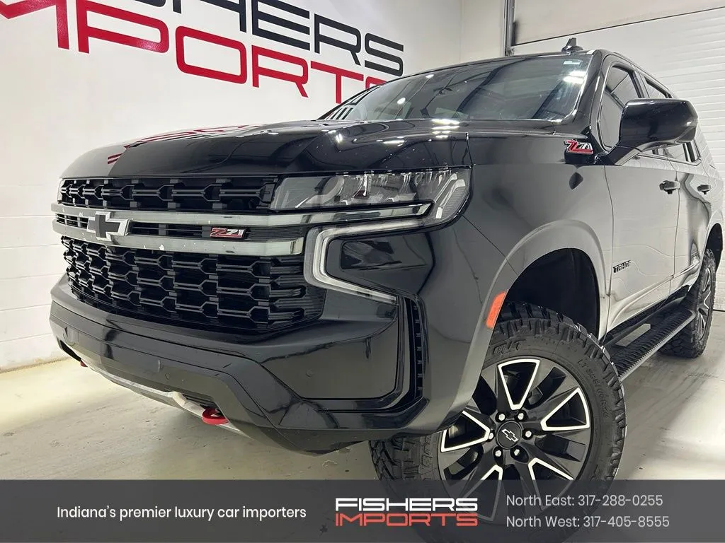 Black 2022 Chevrolet Tahoe Z71 for sale in Fishers, IN