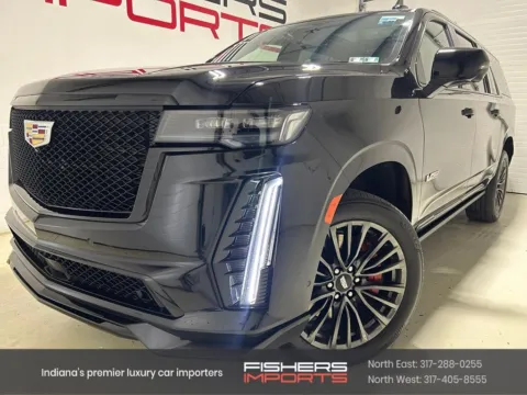 Black 2023 Cadillac Escalade ESV V-Series for sale in Fishers, IN