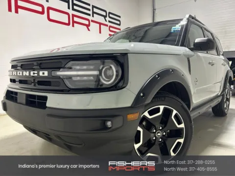 Gray 2023 Ford Bronco Sport Outer Banks for sale in Fishers, IN