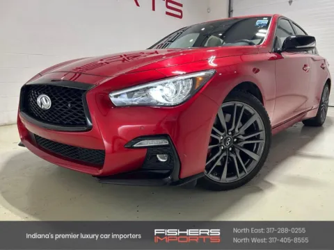 Red 2024 INFINITI Q50 Red Sport 400 for sale in Fishers, IN