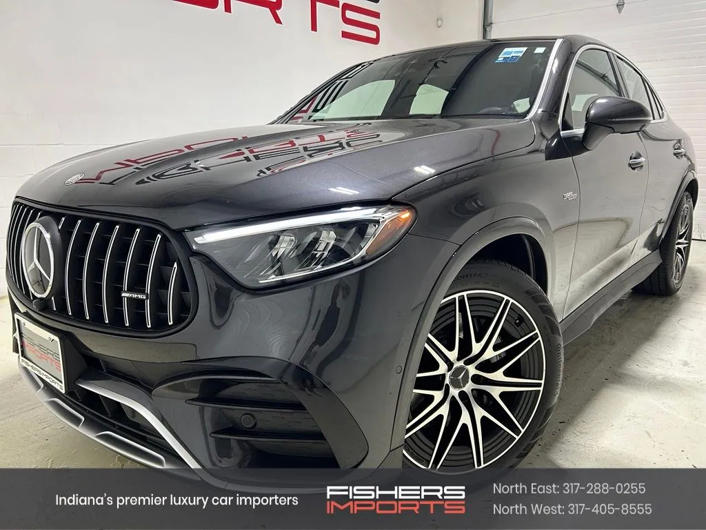 Black 2024 Mercedes-Benz GLC 43 AMG for sale in Fishers, IN