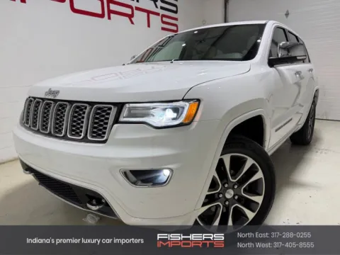 White 2018 Jeep Grand Cherokee Overland for sale in Fishers, IN