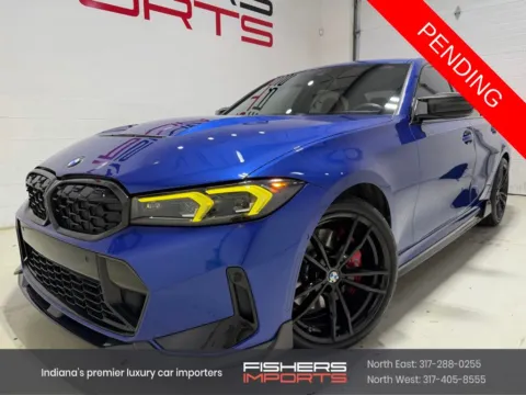 Blue 2023 BMW 3 Series M340i xDrive for sale in Fishers, IN