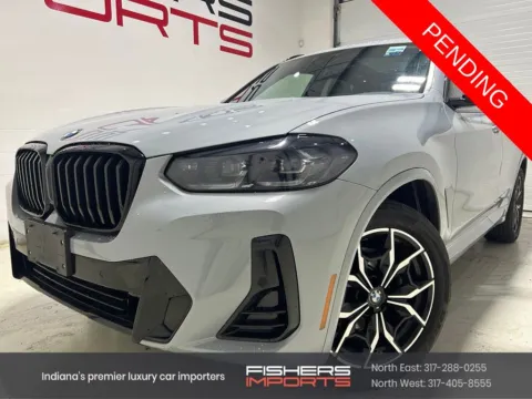 Gray 2023 BMW X3 xDrive30i for sale in Fishers, IN