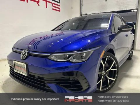 Blue 2022 Volkswagen Golf R 2.0T for sale in Fishers, IN