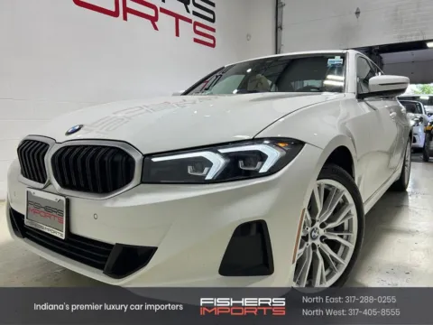 White 2024 BMW 3 Series 330i xDrive for sale in Fishers, IN