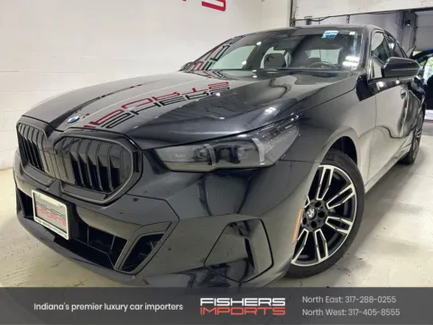 Black 2024 BMW 5 Series 530i xDrive for sale in Fishers, IN