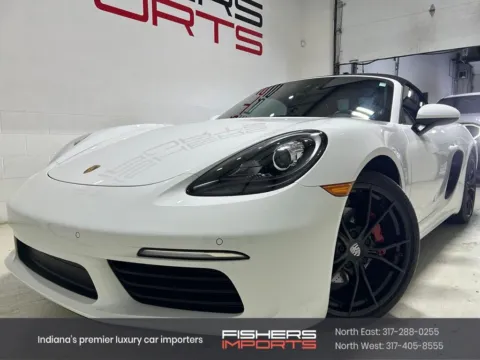 White 2019 Porsche 718 Boxster for sale in Fishers, IN