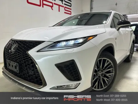 White 2022 Lexus RX 350 F Sport Handling for sale in Fishers, IN