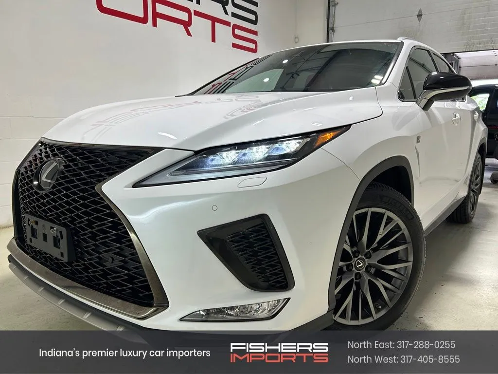 White 2022 Lexus RX 350 F Sport Handling for sale in Fishers, IN