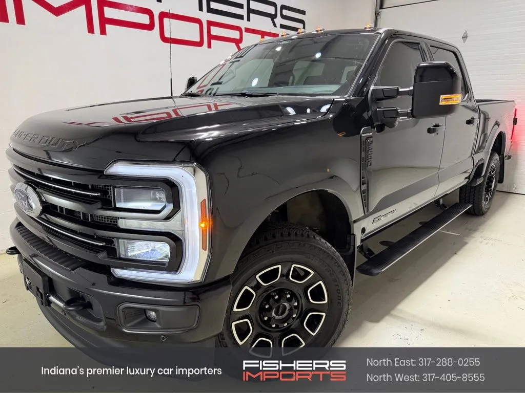 Black 2026 Ford F-250SD Platinum for sale in Fishers, IN