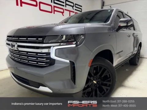 Gray 2021 Chevrolet Suburban Premier for sale in Fishers, IN
