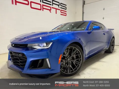 Blue 2017 Chevrolet Camaro ZL1 for sale in Fishers, IN