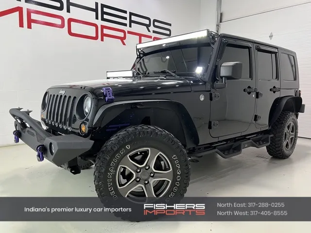 Used 2008 Jeep Wrangler Unlimited X for sale in Fishers, IN