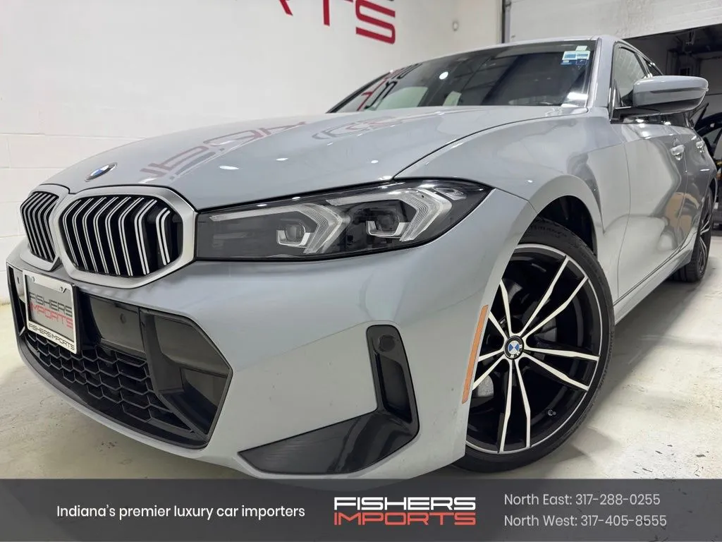 Gray 2024 BMW 3 Series 330i xDrive for sale in Fishers, IN