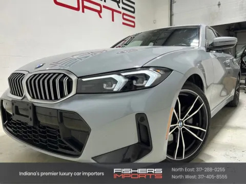 Gray 2024 BMW 3 Series 330i xDrive for sale in Fishers, IN