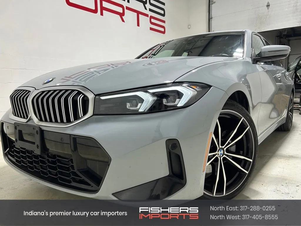 Gray 2024 BMW 3 Series 330i xDrive for sale in Fishers, IN