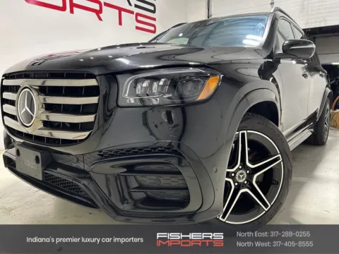 Black 2025 Mercedes-Benz GLS 450 for sale in Fishers, IN