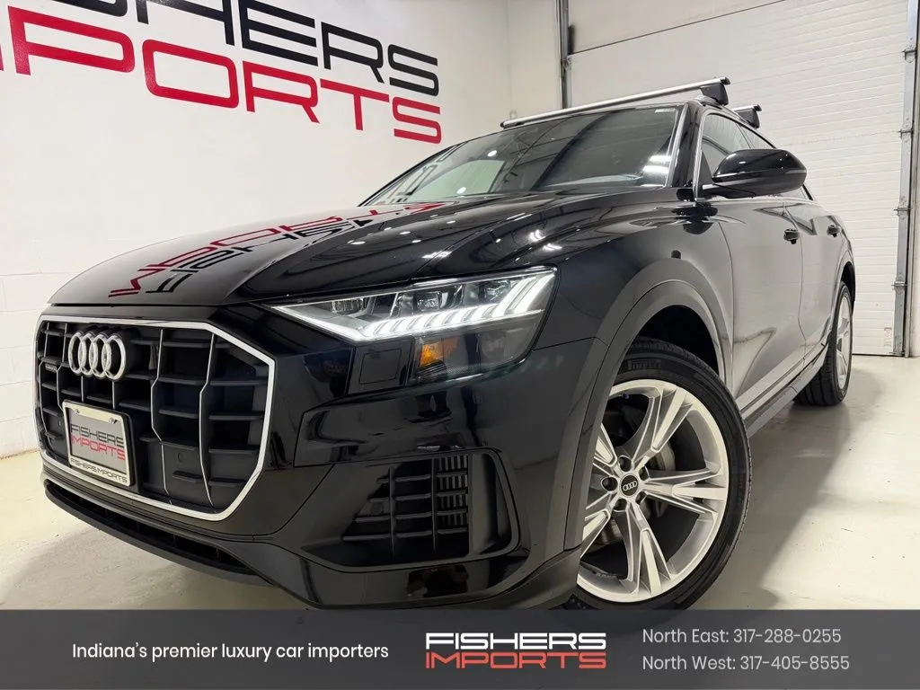 Black 2023 Audi Q8 55 Premium for sale in Fishers, IN