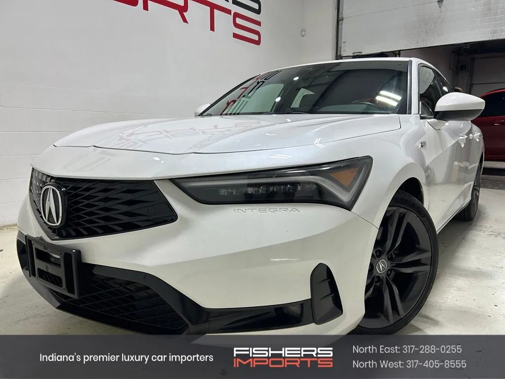White 2023 Acura Integra A-Spec Package for sale in Fishers, IN