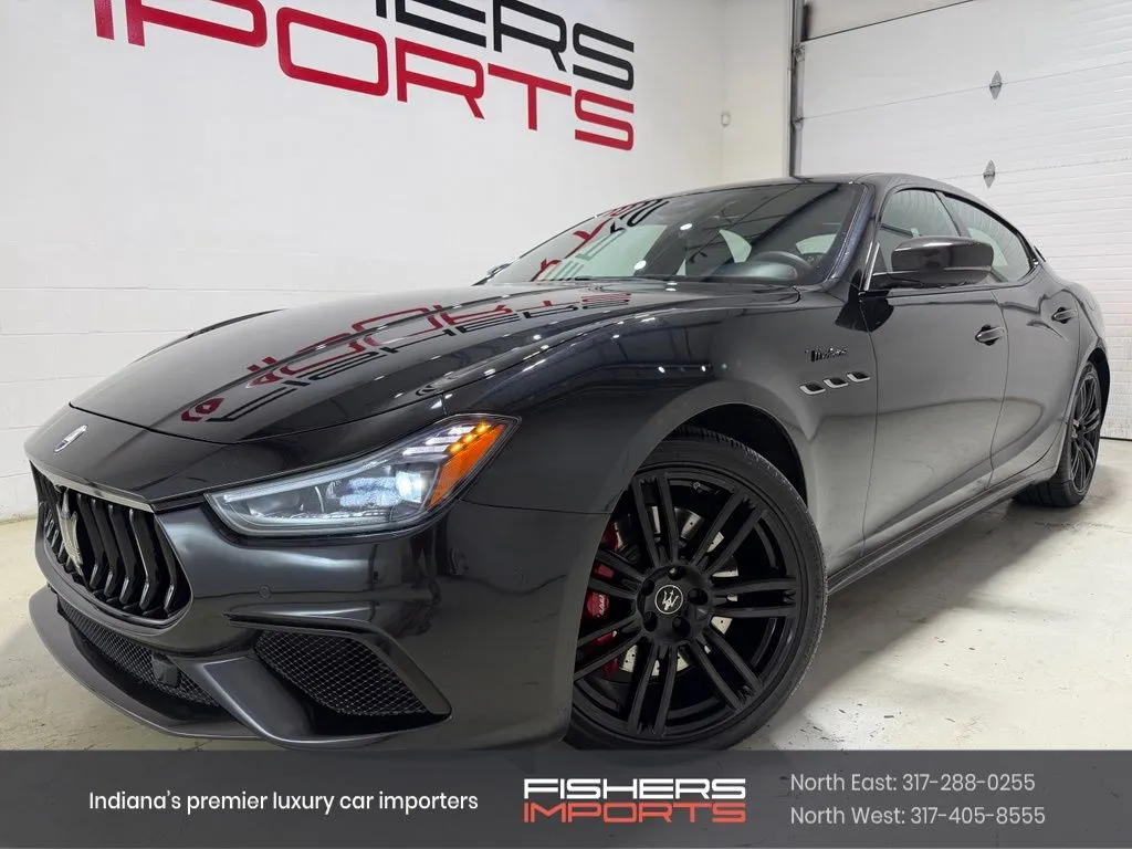 Black 2022 Maserati Ghibli Modena Q4 for sale in Fishers, IN