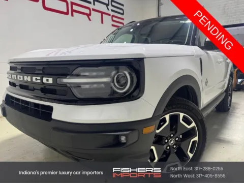 White 2022 Ford Bronco Sport Outer Banks for sale in Fishers, IN