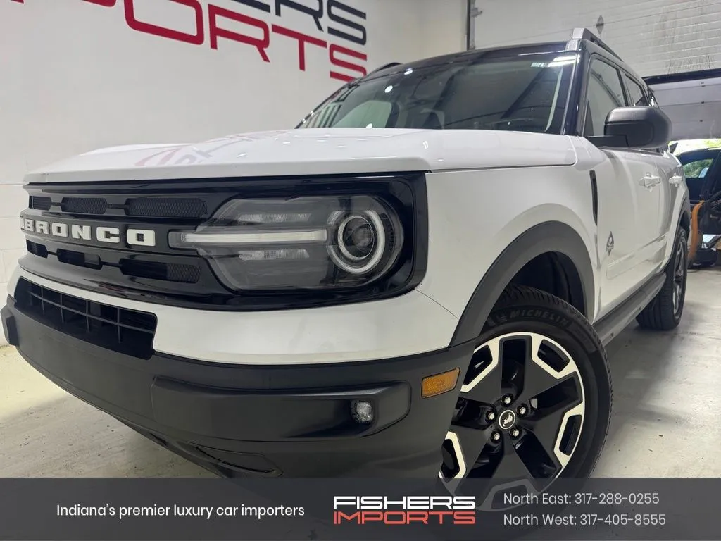 White 2022 Ford Bronco Sport Outer Banks for sale in Fishers, IN
