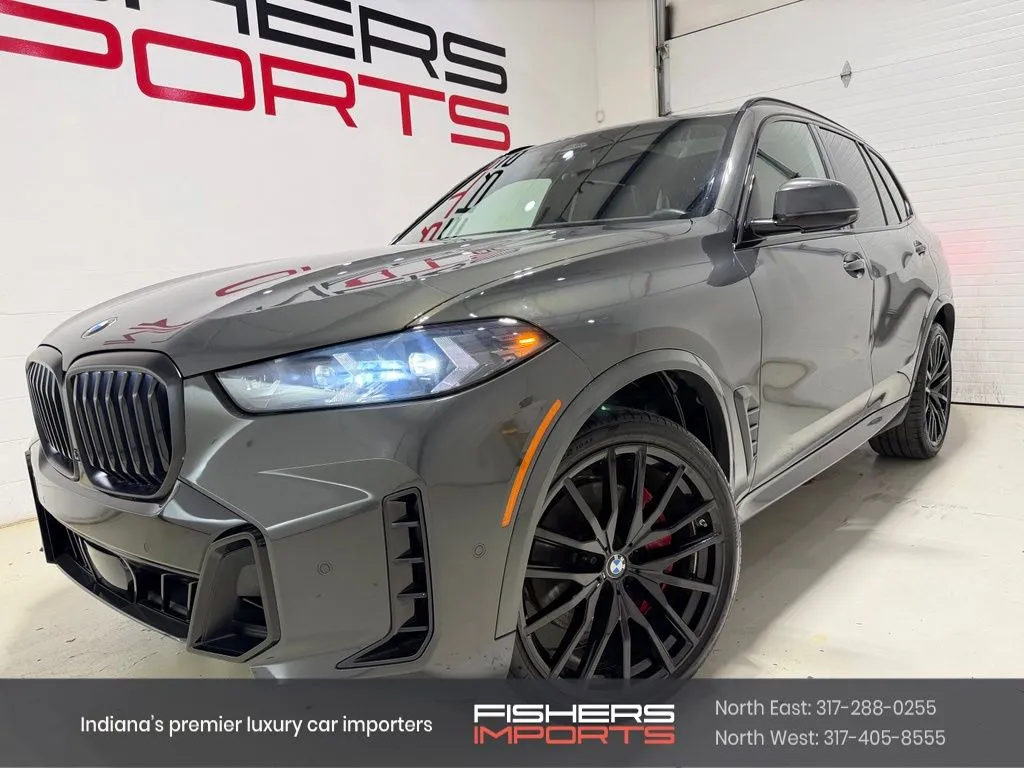 Gray 2025 BMW X5 xDrive40i for sale in Fishers, IN