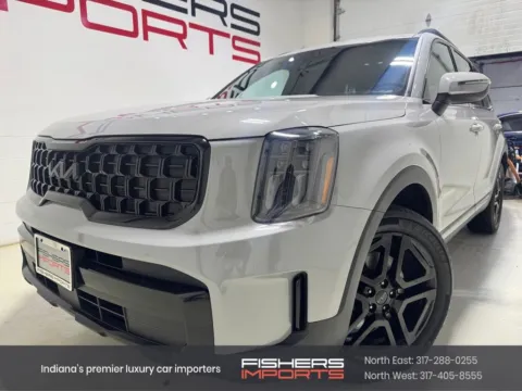 Gray 2025 Kia Telluride EX X-Line for sale in Fishers, IN