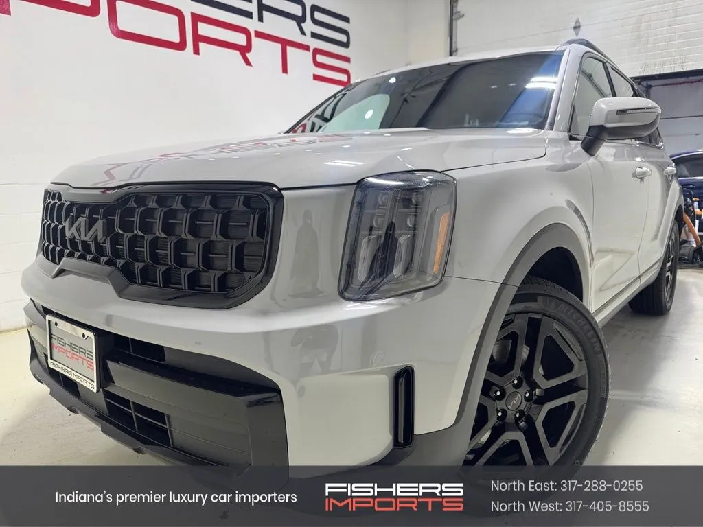 Gray 2025 Kia Telluride EX X-Line for sale in Fishers, IN