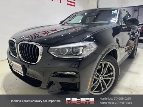 Black 2020 BMW X4 xDrive30i for sale in Fishers, IN