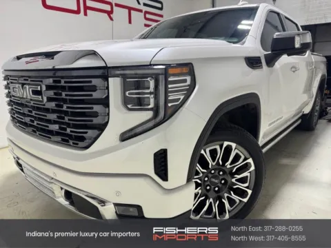 White 2024 GMC Sierra 1500 Denali Ultimate for sale in Fishers, IN
