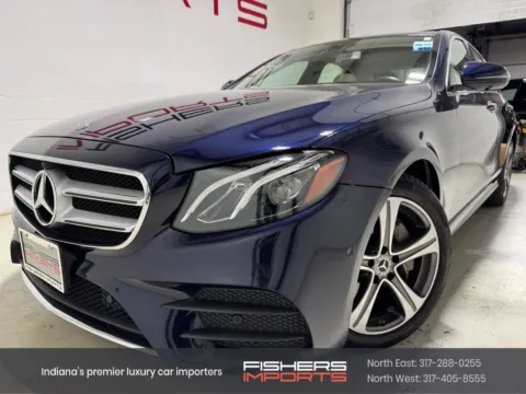 Blue 2020 Mercedes-Benz E-Class E 350 for sale in Fishers, IN