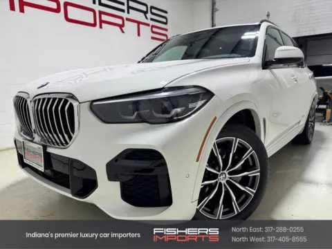 White 2023 BMW X5 xDrive40i for sale in Fishers, IN