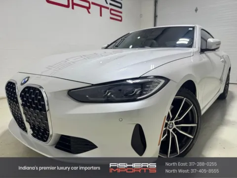 White 2024 BMW 4 Series 430i xDrive for sale in Fishers, IN
