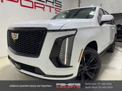 White 2026 Cadillac Escalade ESV Sport for sale in Fishers, IN