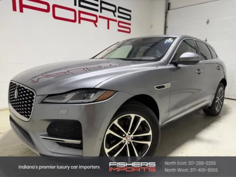 Gray 2021 Jaguar F-PACE P250 S for sale in Fishers, IN