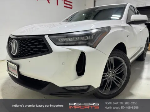 White 2022 Acura RDX A-Spec Package for sale in Fishers, IN