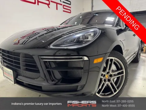 Black 2020 Porsche Macan Turbo for sale in Fishers, IN