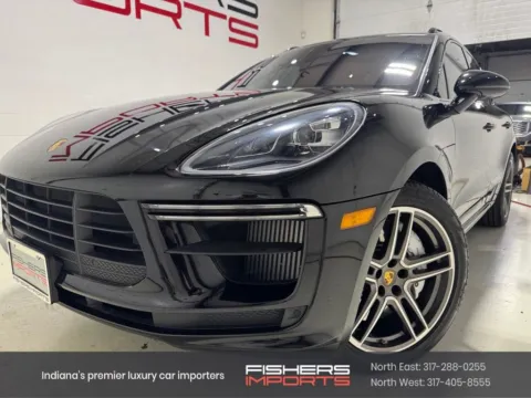 Black 2020 Porsche Macan Turbo for sale in Fishers, IN