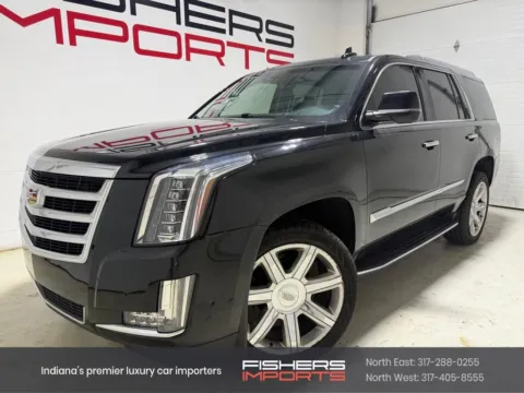 Black 2017 Cadillac Escalade Luxury for sale in Fishers, IN