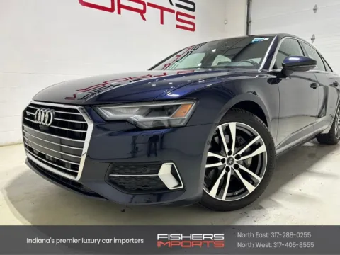 Blue 2022 Audi A6 2.0T Premium for sale in Fishers, IN