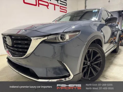 Gray 2022 Mazda CX-9 Carbon Edition for sale in Fishers, IN
