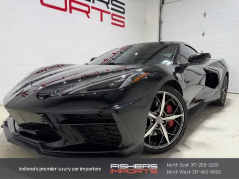Black 2022 Chevrolet Corvette Stingray for sale in Fishers, IN