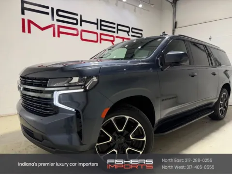 Gray 2021 Chevrolet Suburban RST for sale in Fishers, IN