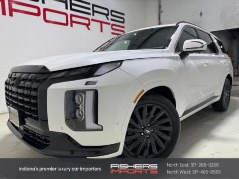 White 2025 Hyundai Palisade Calligraphy Night Edition for sale in Fishers, IN