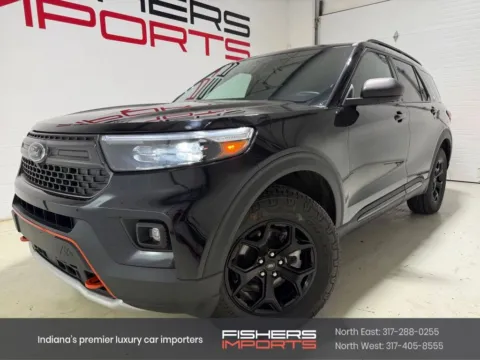 Black 2023 Ford Explorer Timberline for sale in Fishers, IN