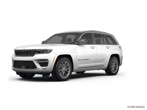 White 2023 Jeep Grand Cherokee Summit 4xe for sale in Fishers, IN